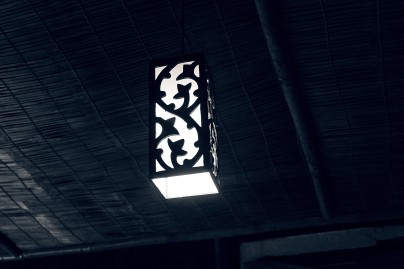 Cube Shape Ceiling Hanging Light