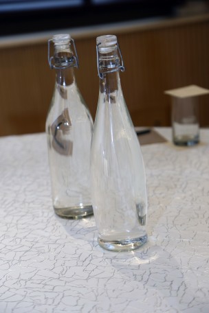 Glass Cork Water Bottles