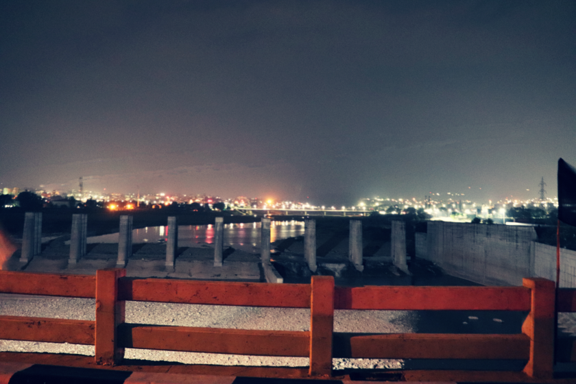 Dam View in Night