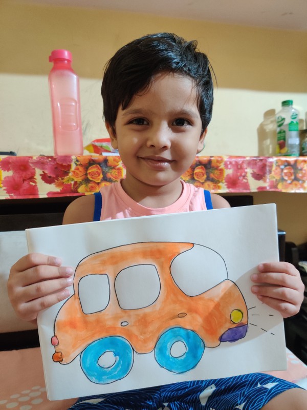 Kids Car Painting