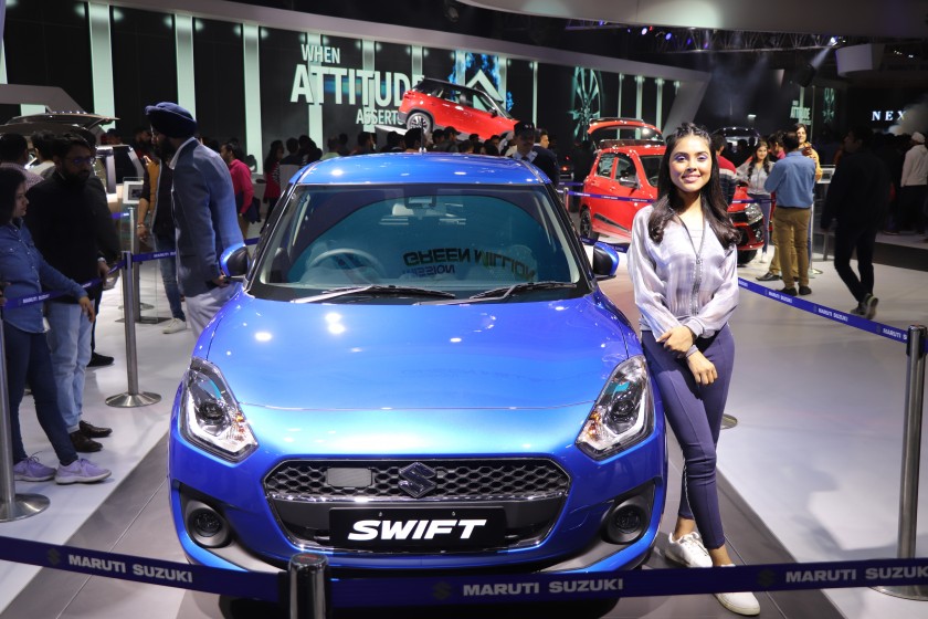 Maruti Suzuki Swift Blue Car