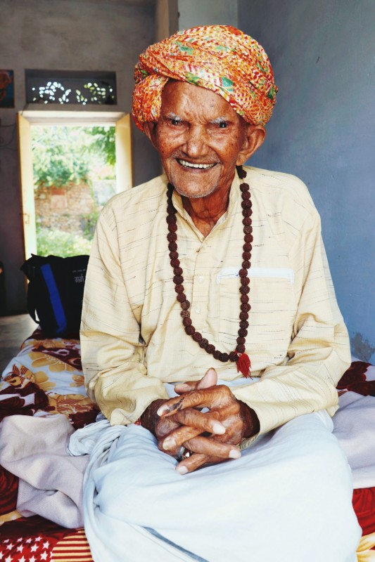 Old Man wearing tarban