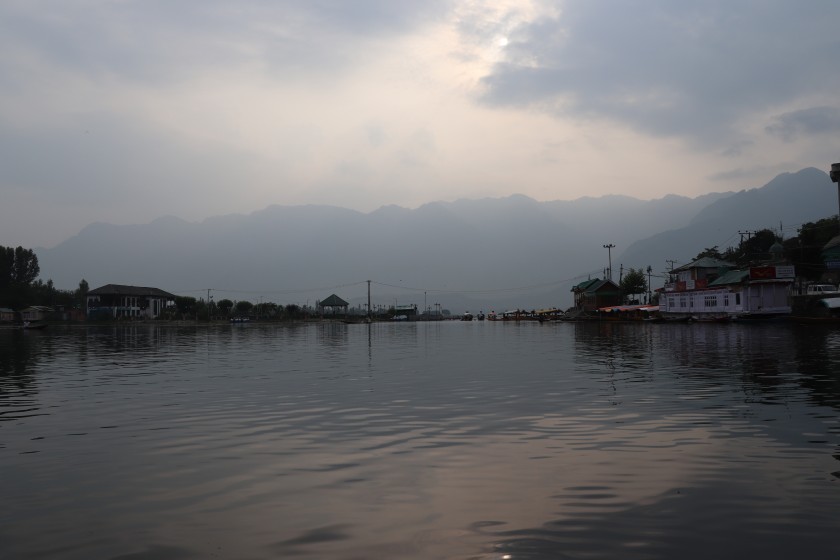Sun Rising Dal Lake Kashmir
